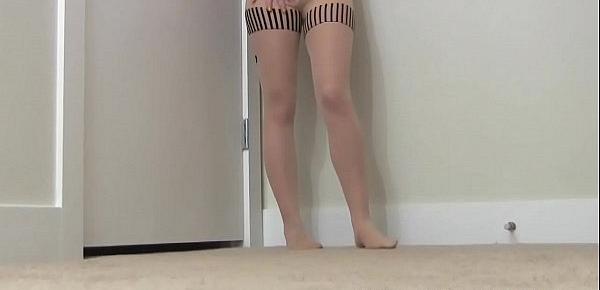  Silk stockings make me feel so sexy JOI